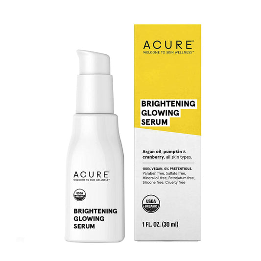 Acure - Brightening Serum - Glowing, 1fo (Pack of 1)