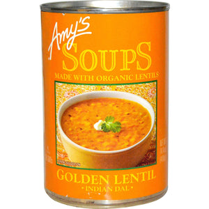 Amy's - Organic Soup Golden Lentil, 14.4 Fl Oz | Pack Of 12
