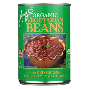 Amys Organic Baked Vegetarian Beans, 15 oz