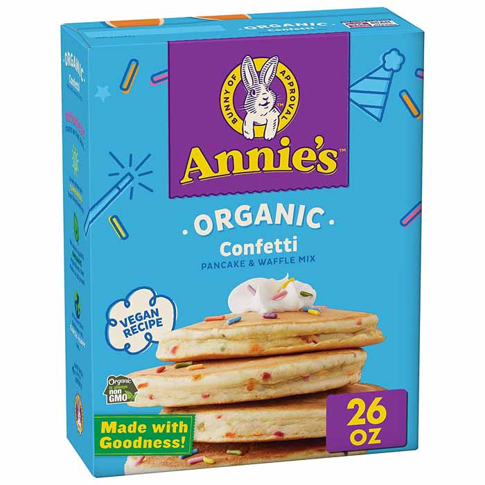 Annie's Homegrown Birthday Confetti Pancake & Waffle Mix, 26oz