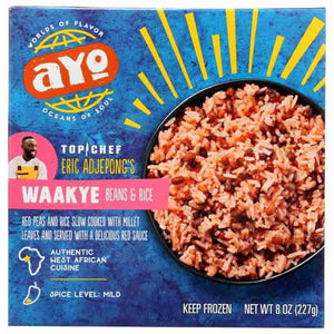 Ayo Foods - Vegetable Entree Waakye, 8oz | Pack of 6