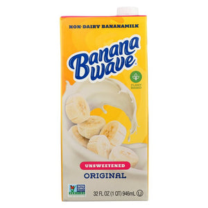 Banana Wave - Banana Milk Unsweetened, 32 fl oz