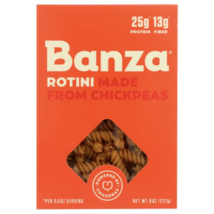 Banza - Chickpea Pasta Rotini, 8oz