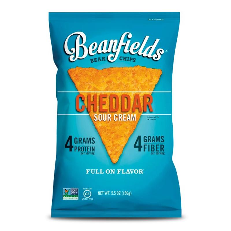 Beanfields Cheddar & Sour Cream Bean Chips, 5.5oz PlantX US