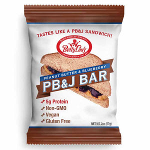 Betty Lou's - Peanut Butter & Blueberry Snack Bar ,2oz