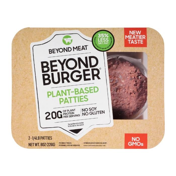Beyond Meat - Plant-Based Burger Patties, 2Ct - Buy It Now! – PlantX US
