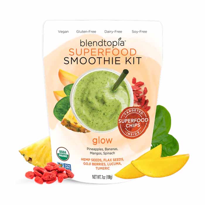 Blendtopia Smoothie, 7oz Multiple Flavors Pack of 6
