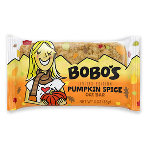 Bobos Oat Bar, Pumpkin Spice 3.00 oz
| Pack of 12
