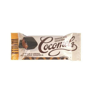 COCOMELS: Vanilla Chocolate Covered Cocomels, 1 oz
| Pack of 15