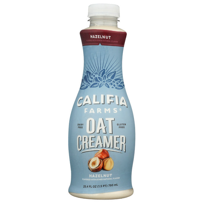 Califia Farms Oat Milk Creamer Hazelnut, 25.4 fl oz PlantX US