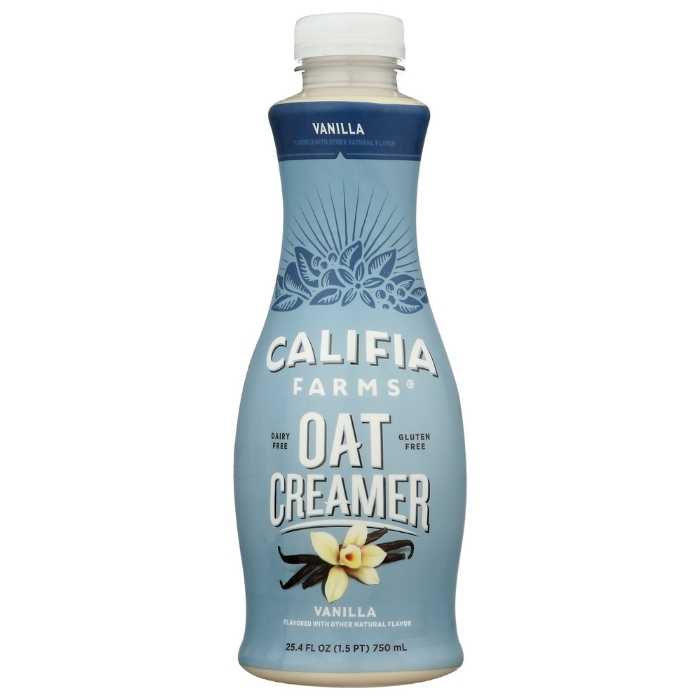 Califia Farms Oat Milk Creamer Vanilla, 25.4oz