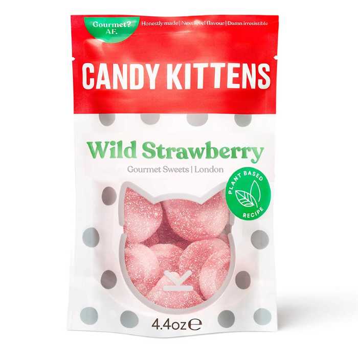 Candy Kittens - Gourmet Sweets Wild Strawberry, 4.4oz - front