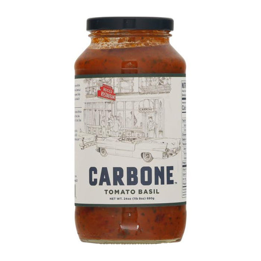 Carbone - Sauce - Tomato and Basil, 24oz (Pack of 6)