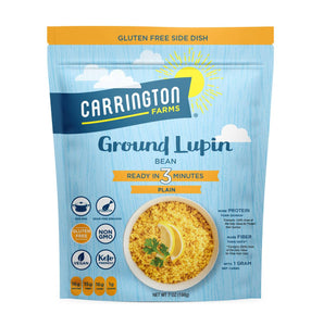 Carrington Farms Ready-in-3-Minutes Ground Lupin Bean Plain, 198g
 | Pack of 6