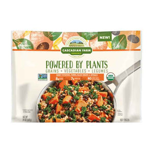 Cascadian Farm - Entree Sweet Potato Black Bean Spinach, 24oz | Pack of 6