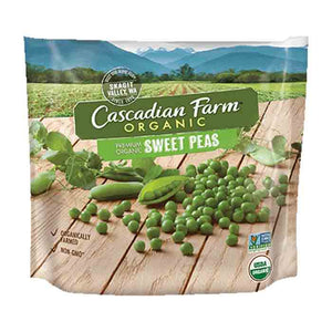 Cascadian Farm - Frozen Sweet Peas, 10oz | Pack of 12