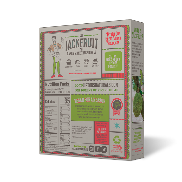Upton's Naturals - Chilli Lime Jackfruit