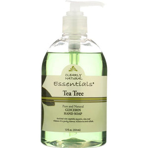 Clearly Natural - Tea Tree Glycerin Hand Soap, 12oz