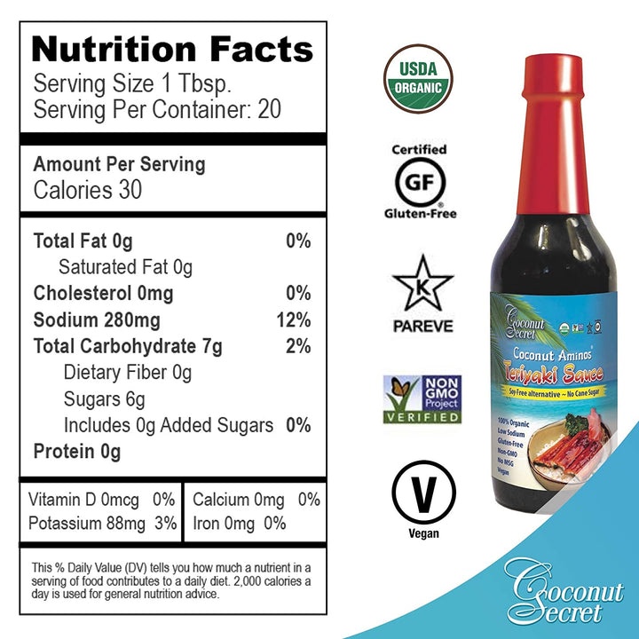 Coconut Secret-Teriyaki Sauce