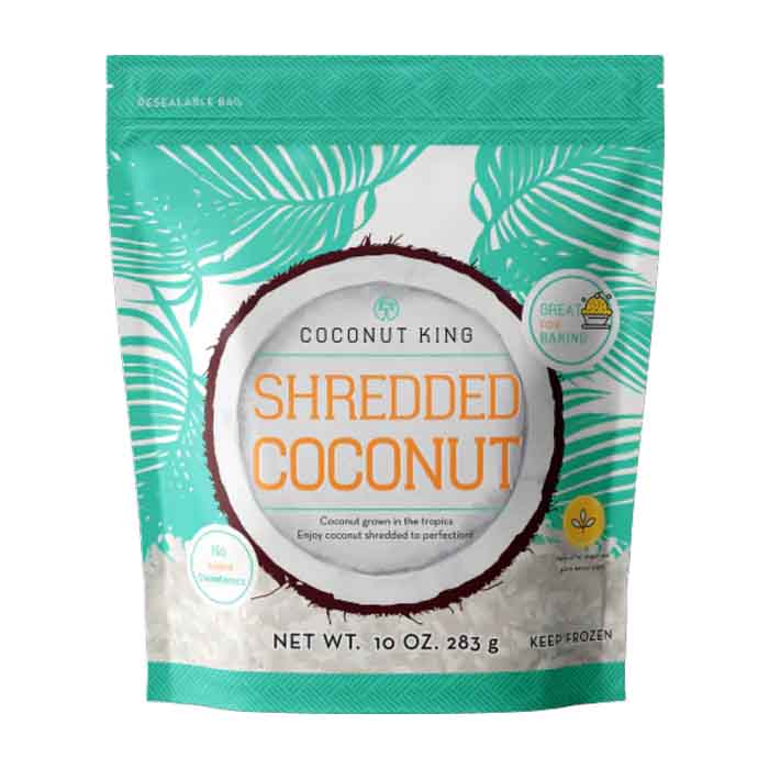 Coconut King - Coconut Shredded Frozen, 10oz