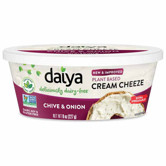 Daiya - Cream Cheese Spread - Chive Onion, 8oz (Pack of 6)