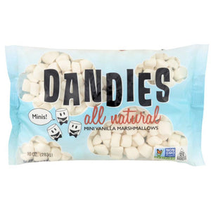 Dandies - Vegan Mini Marshmallows Vanilla | Multiple Sizes