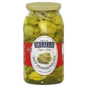 Delallo Hot Pepperoncini - 25.5oz
| Pack of 6