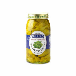Delallo Pepperoncini - Mild 25.50 oz
| Pack of 6