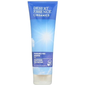 Desert Essence - Fragrance Free Plant-Based Shampoo, 8oz