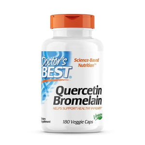 Doctor's Best - Quercetin Bromelain Immunity Support, 180 Capsules
