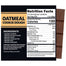 Evolved - Oatmeal Cookie Dough Organic Mylk Chocolate Bars , 2.5 oz - back