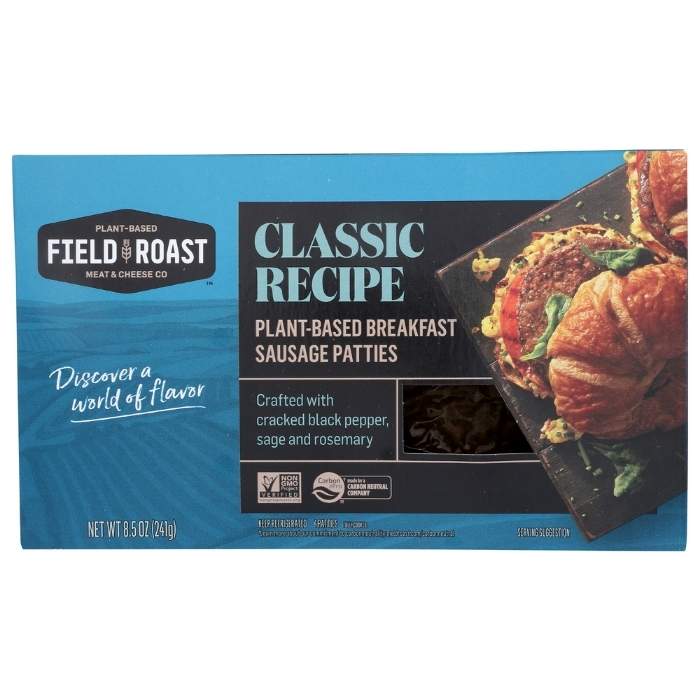 Field Roast PlantBased Breakfast Sausage Patties, 8.5oz