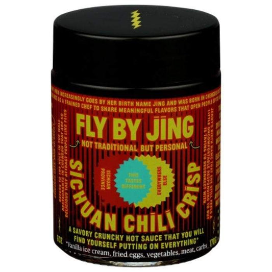 Fly By Jing - Chili Crisp - Sichuan, 6oz (Pack of 6)