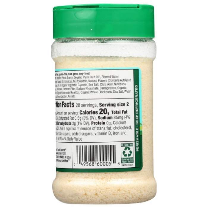 Follow Your Heart - Parmesan - Grated, 5oz - back