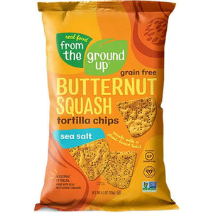 From The Ground Up - Butternut Squash Sea Salt Chips, 4.5oz