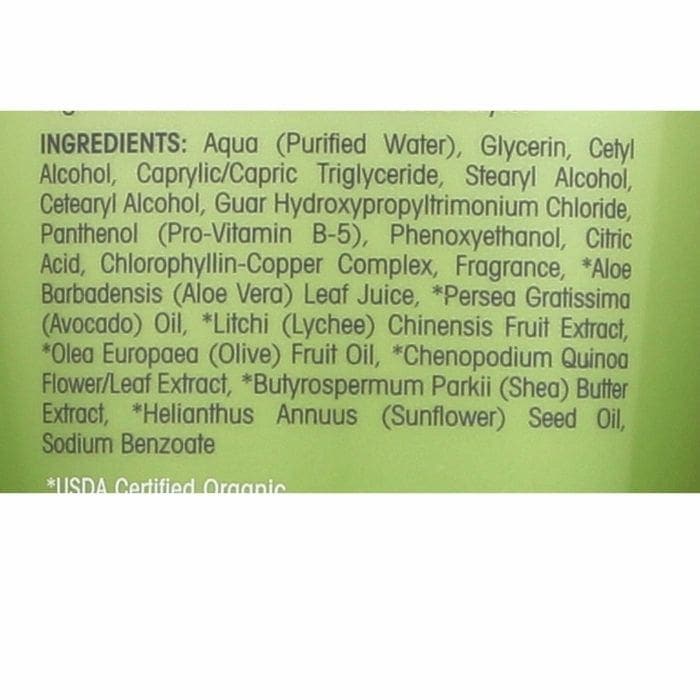 Avocado & Olive Oil Conditioner ingredients