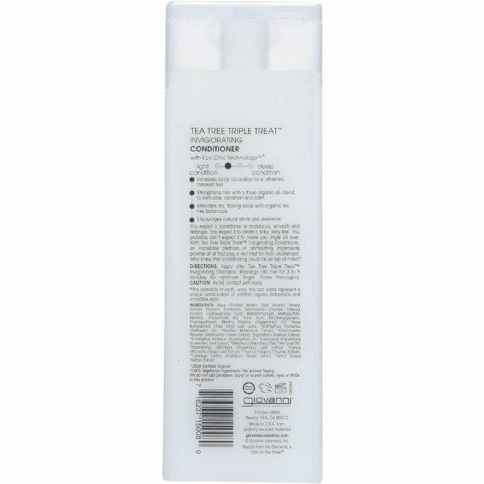 Giovanni Cosmetics - Tea Tree Triple Treat Conditioner-back