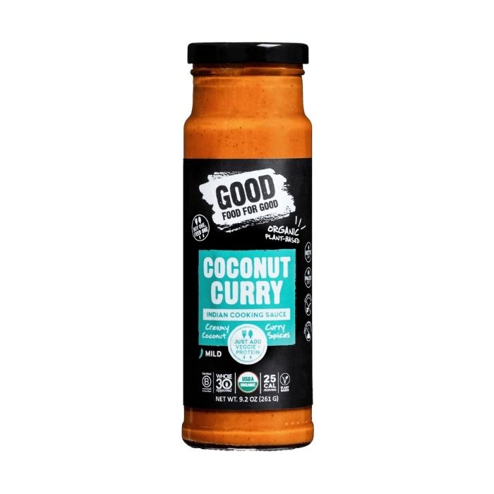 Good Food For Good Coconut Curry Sauce, 9.2oz