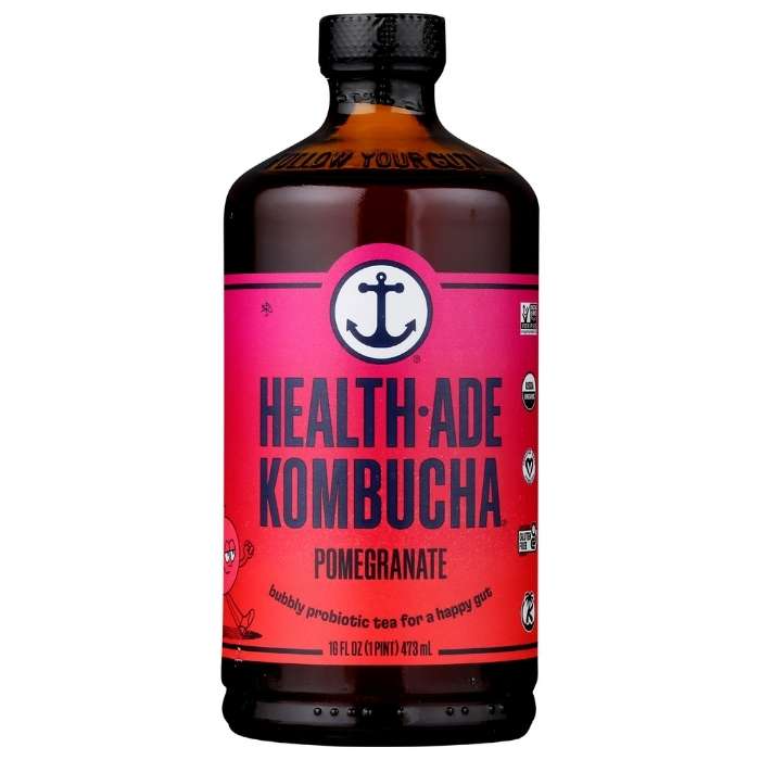 HealthAde Pomegranate Kombucha, 16 fl oz