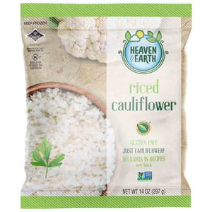 Heaven And Earth - Cauliflower Rice, 14oz | Pack of 12