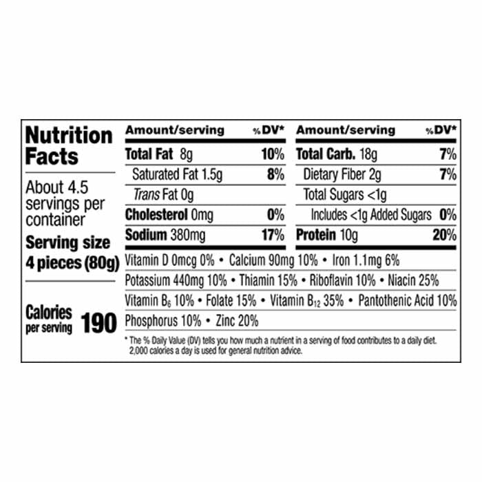 Impossible - Wild Nuggies, 15.5oz - back