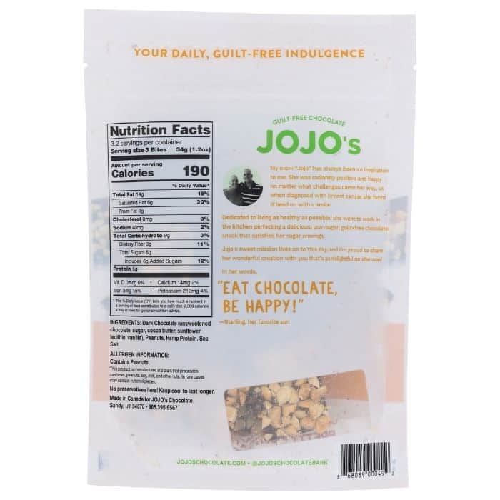 jojo"s - Peanut Butter Delight Bites back