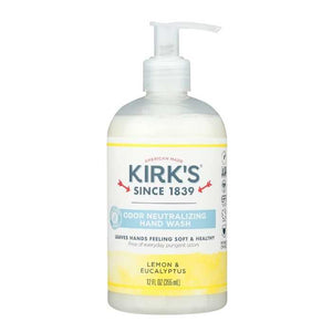 Kirk's - Odor Neutralizing Hand Soap Lemon & Eucalyptus, 12 fl oz