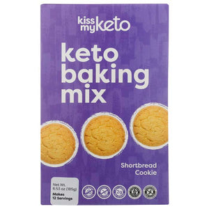 Kiss My Keto - Cookie Keto Baking Mixes (GF), 6.53oz | Shortbread & Snickerdoodle