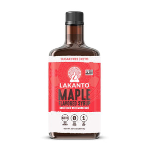Lakanto - Monk fruit-sweetened Maple Syrup, 13oz
| Pack of 8
