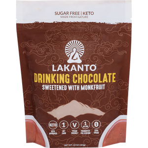 Lakanto, Drinking Chocolate Sweetened with Monk Fruit, 10 oz
| Pack of 8