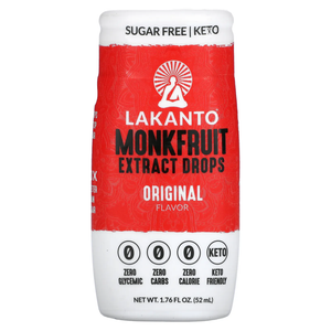 Lakanto, Monkfruit Extract Drops, Original Flavor, 1.76  Oz
 | Pack of 6