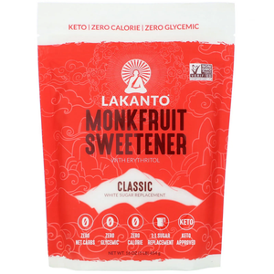 Lakanto, Monkfruit Sweetener with Erythritol, Classic, 16 oz
 | Pack of 8