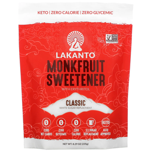 Lakanto, Monkfruit Sweetener with Erythritol, Classic, 8.29 oz | Pack of 10