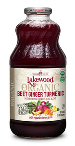 Lakewood - Juice Beet Ginger Turmeric Juice, 32fl | Muliple Options